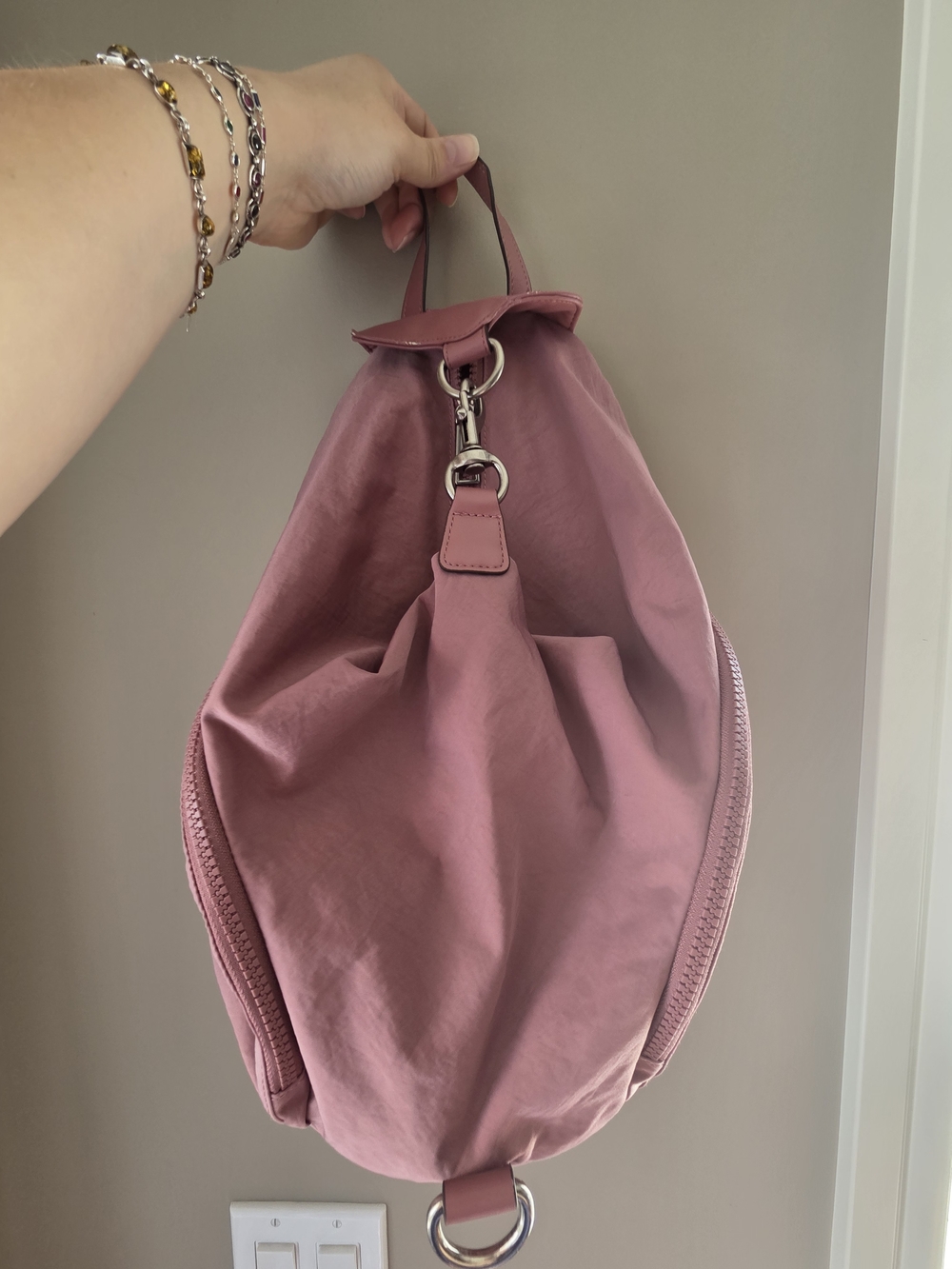 Rebecca Minkoff Dusty Rose Sling Backpack